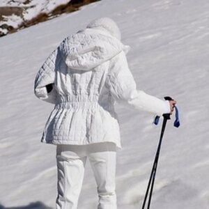 FP Movement 'All Prepped' Ski Jacket in White (NWT)